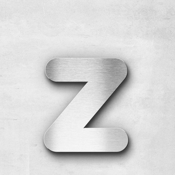 Metal Letter z Lowercase - Classic Series