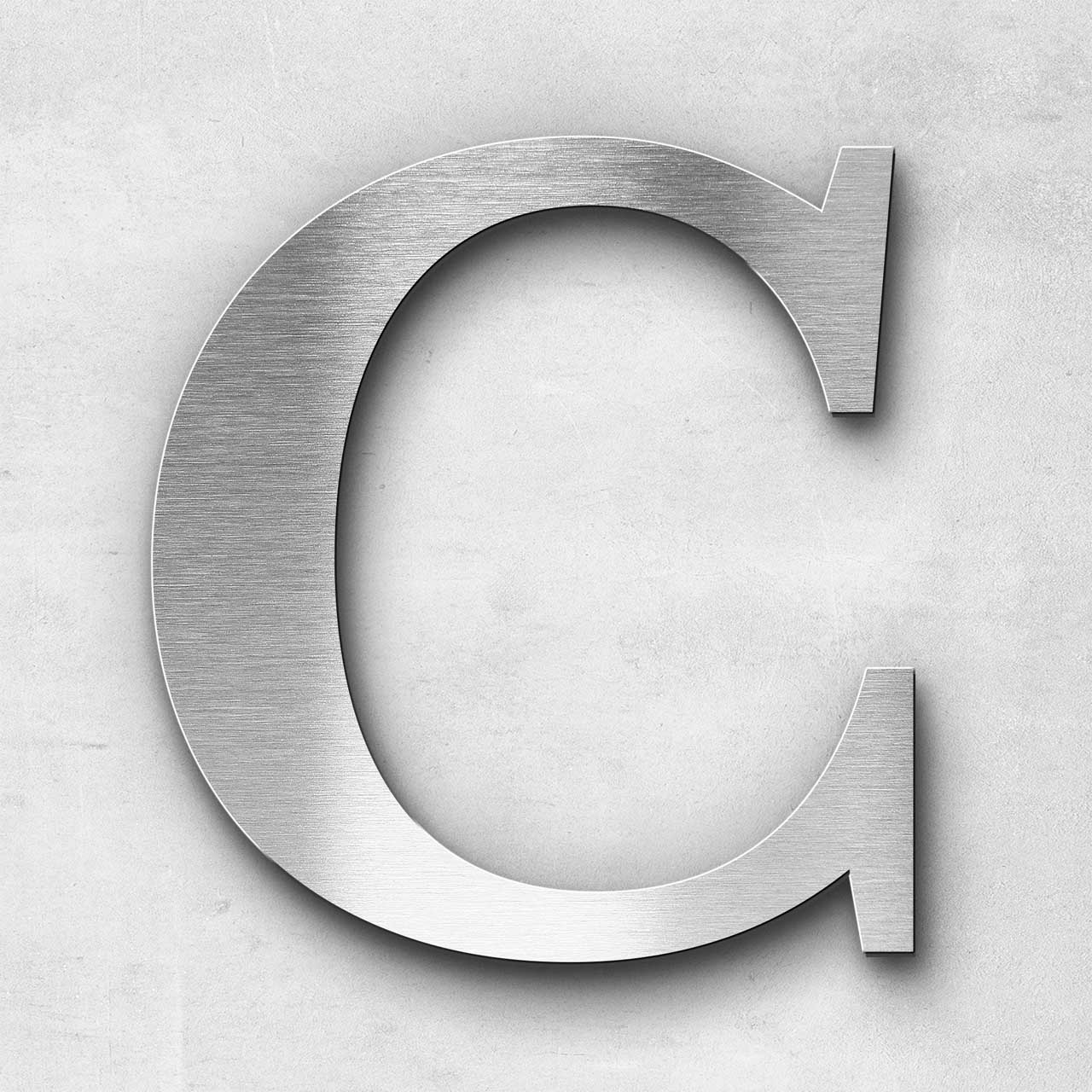NEW Large Wooden Letters Uppercase White 20cm Serif Font /"C/"