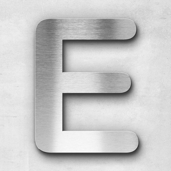 Metal letter E - Series Classic