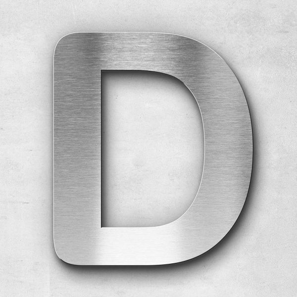Metal letter D - Series Classic