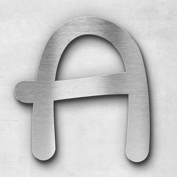 Metal letter A - Series Malta