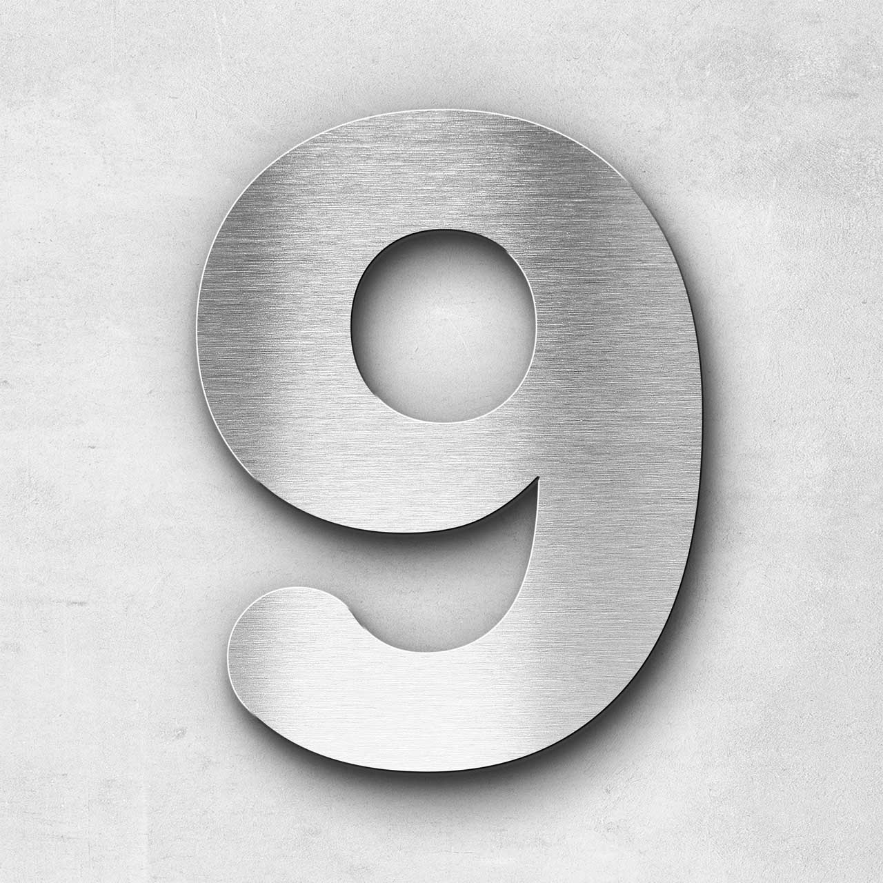 House Number 9 Stainless Steel Classic Series