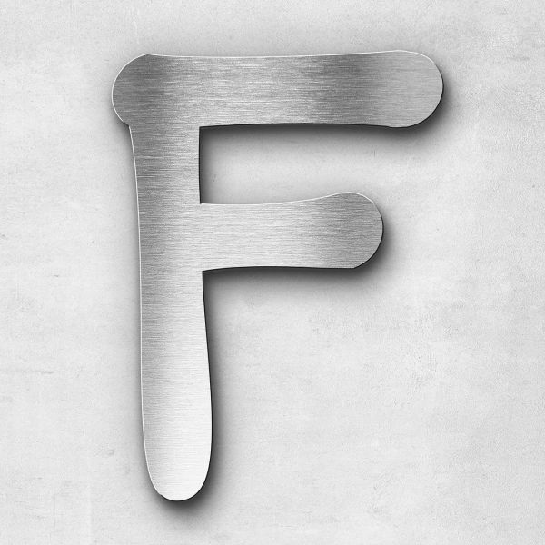 Metal letter F - Series Malta
