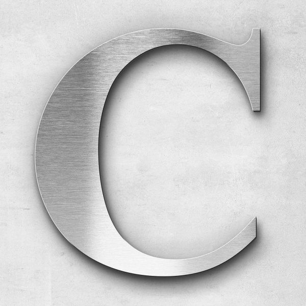 metal letter c series