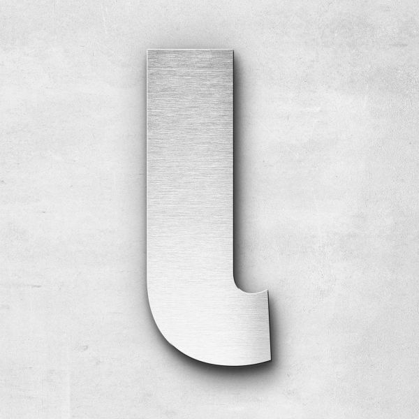 Metal Letter l Lowercase - Kontrast Series