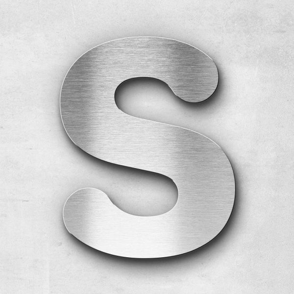 Metal Letter S Uppercase - Classic Series