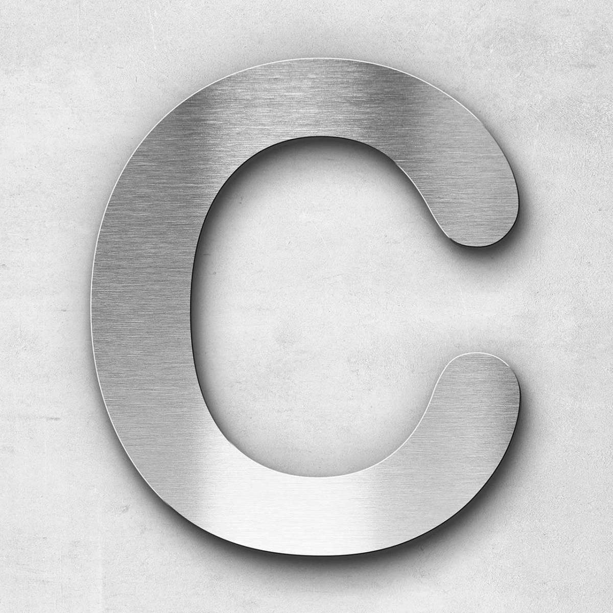 Metal letter C - Series Classic