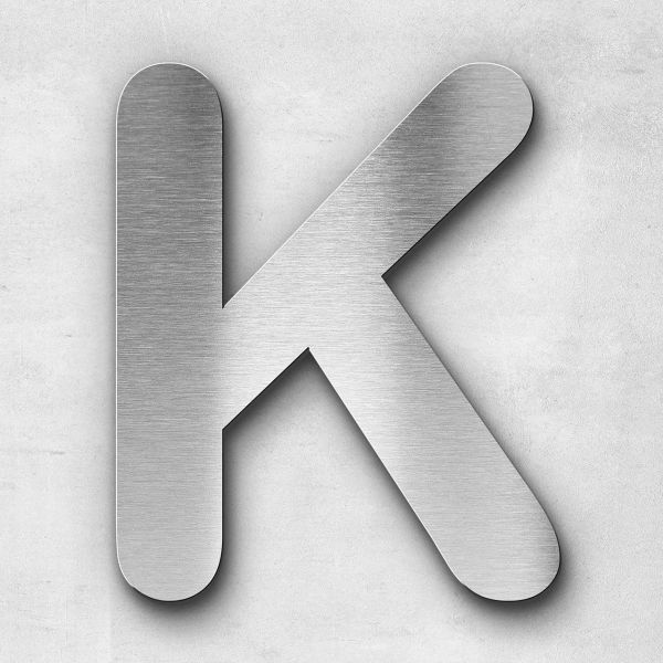 Metal letter K - Series Classic