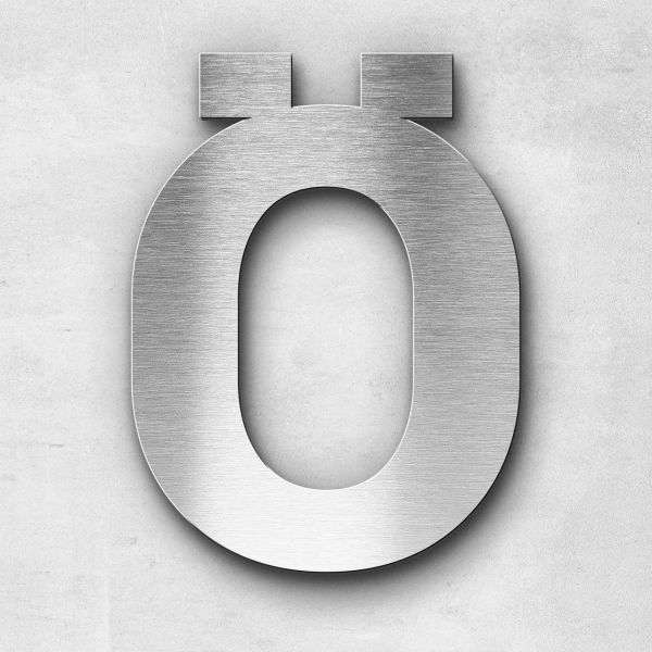 Metal Letter Ö Uppercase - Sans Series